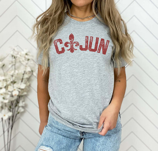 "Cajun" Shirt I Fleur De Lis Design