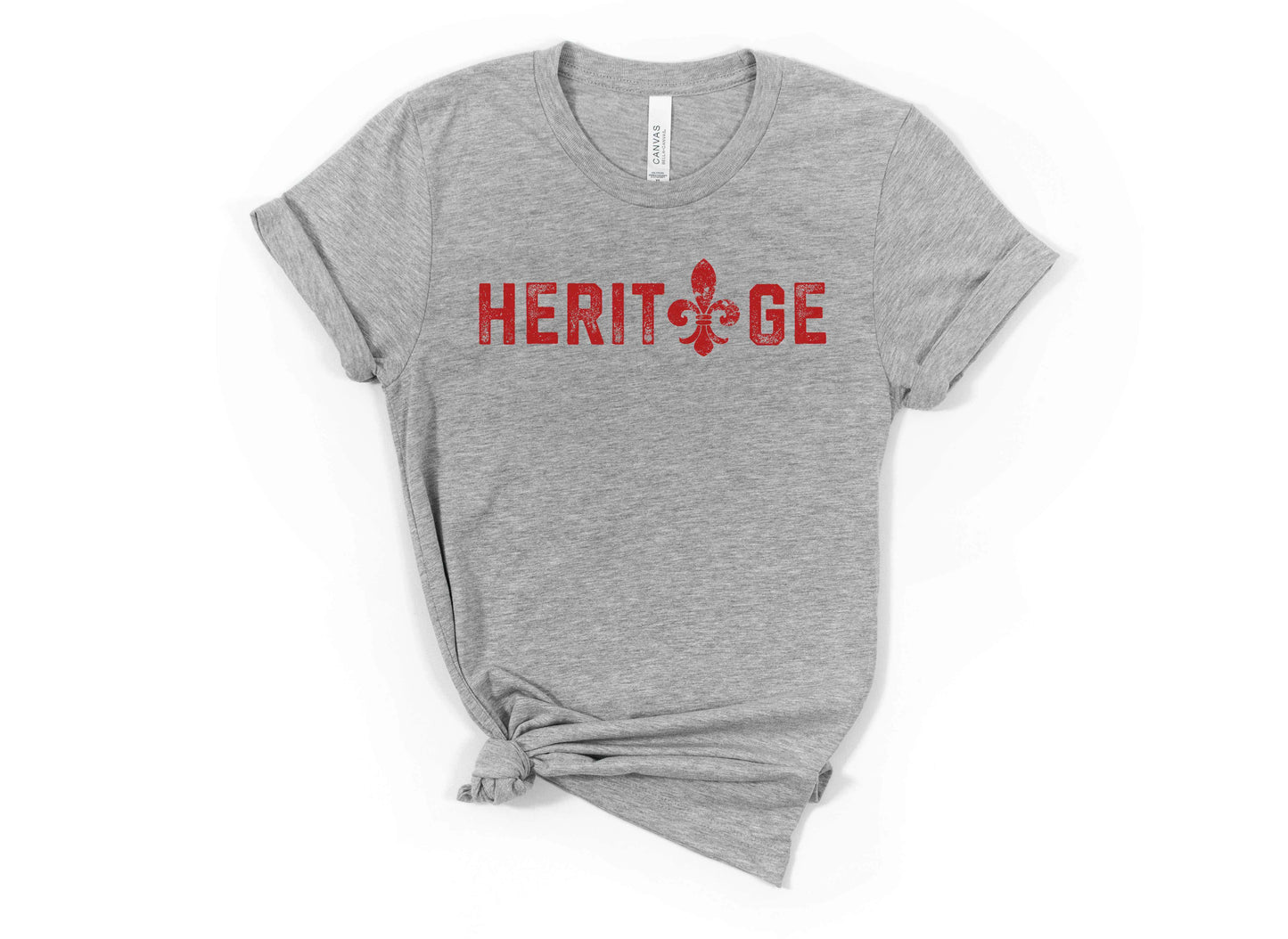 Louisiana Heritage Shirt I Fleur De Lis Design