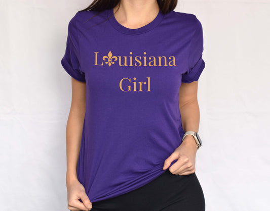 Louisiana Girl Shirt I Baton Rouge Football